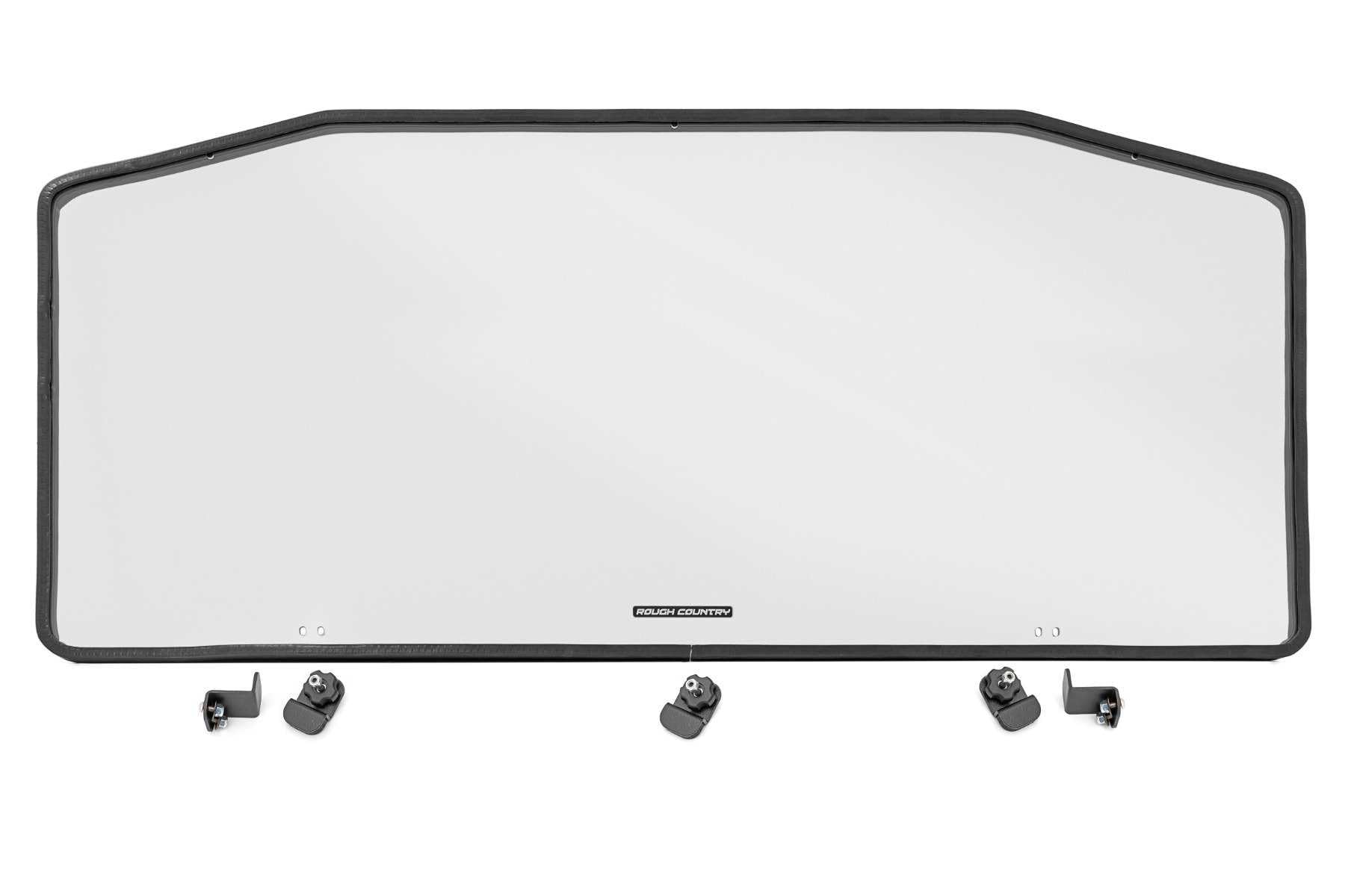 Rough Country Rear Panel Cab for Can-Am Defender HD 8/HD 9/HD 10 - Scratch Resistant, Easy Install