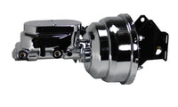 8 Inch LEED BRAKES Dual Power Booster With Bracket (Chrome)