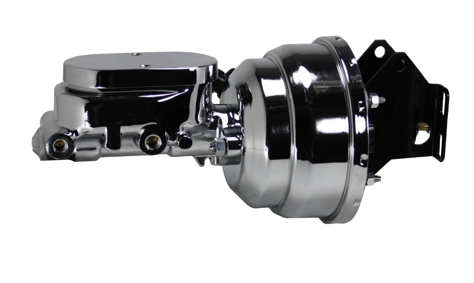 8 Inch LEED BRAKES Dual Power Booster With Bracket (Chrome)