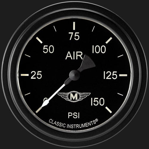 MA318BLF Classic Instruments Moal Bomber 2 5/8" Air Pressure 150 PSI Electric