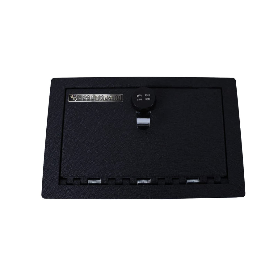 Center Console Safe Black Horse Compatible with 2015-2020 Chevrolet Suburban|2015-2020 Chevrolet Tahoe|2015-2020 GMC Yukon|2015-2020 GMC Yukon XL-ASGM05