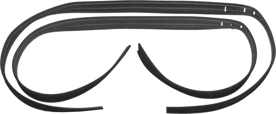 Door Glass Window Run Channel Set Brothers Trucks B3028-67