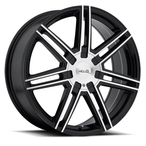Helo 20X8 HE884 5X4.5/120 G-BLK MACH 45MM - HE88428017345