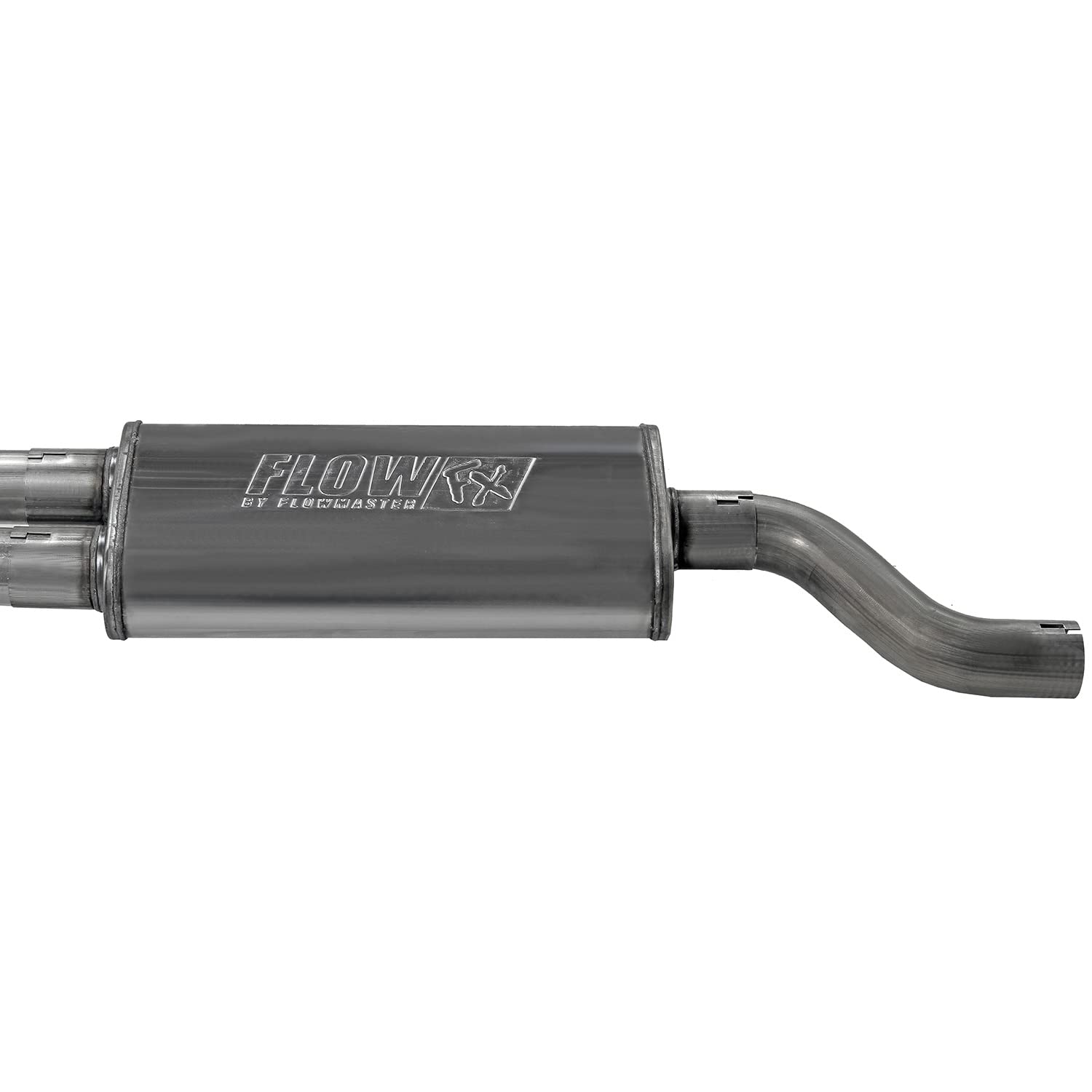 Flowmaster FlowFX 718103 Cat-Back Exhaust Kit 2.5 Inch Dual Side Exit 409 Stainless Steel 4.5 Inch Black Ceramic Stainless Tips Compatible with 2005-2019 Nissan Frontier 4.0L V6 2/4WD all Wheelbases