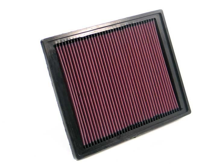 K&N Engine Air Filter: Replacement Car Air Filter, Reusable, Clean Every 75,000 Miles, Washable, Premium: Compatible with 2002-2011 Saab/Vauxhall (9-3, 9-3 Series II, Signum), 33-2337