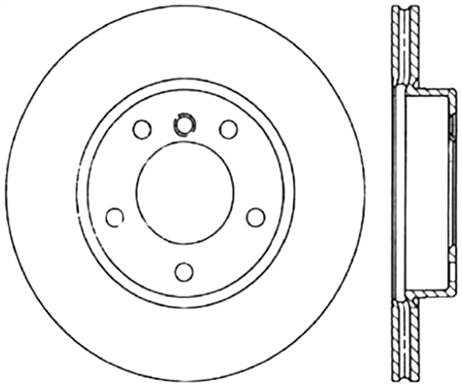 Brake Rotor StopTech 125.34029CRY