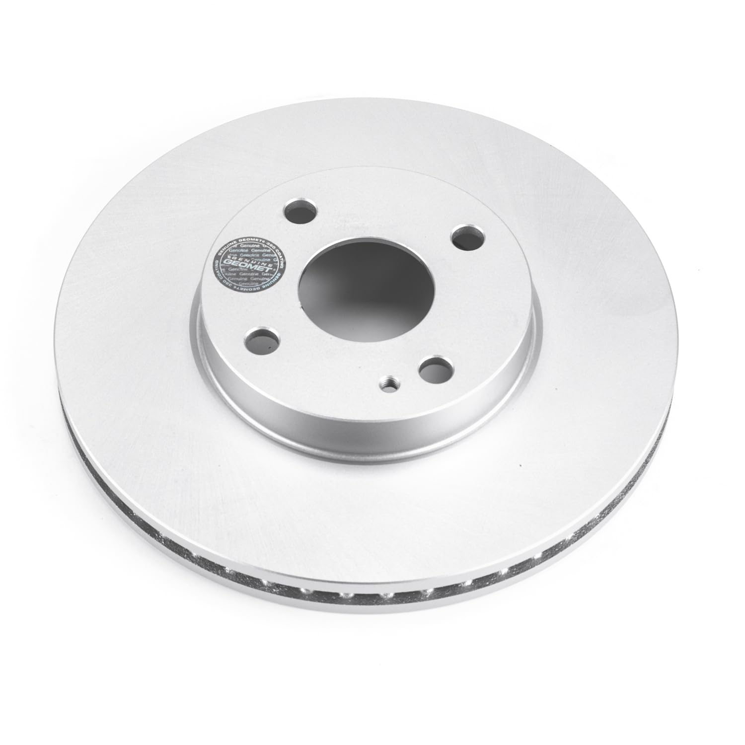 Power Stop Front JBR1743EVC Evolution Genuine Geomet® Coated Brake Rotor For Scion iA 2016 Toyota Yaris 2019-2020 Toyota Yaris iA 2017-2018 [Vehicle Specific]