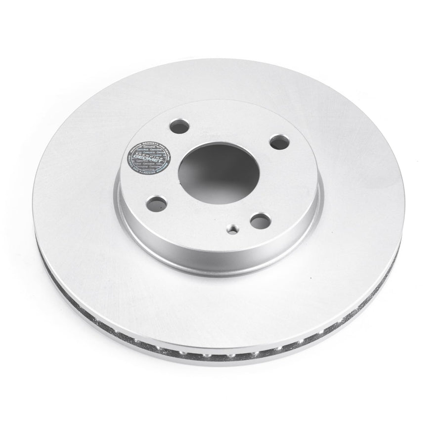 Power Stop Front JBR1743EVC Evolution Genuine Geomet® Coated Brake Rotor For Scion iA 2016 Toyota Yaris 2019-2020 Toyota Yaris iA 2017-2018 [Vehicle Specific]