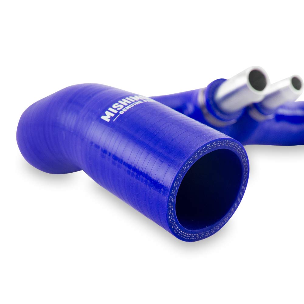 Mishimoto Silicone Coolant Hose Kit MMHOSE-JLP-18ABL, Compatible With 2018+ Jeep Wrangler JL 3.6L W/Automatic Transmission, Blue