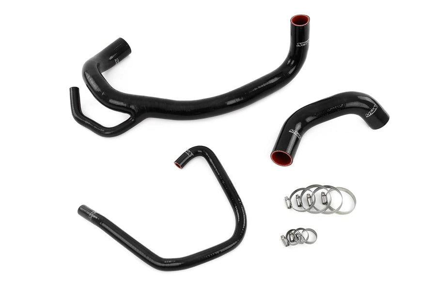 HPS Performance Silicone Black Radiator Hose Kit Coolant Compatible for 2012-2014 Chrysler 300C Dodge Charger 2011-2014 Challenger SRT8 6.4L V8, 57-1616R-BLK