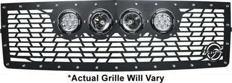 Vision X Lighting VX Grille Cannon XIL-OEGC15CHD GEN 2 Style Grille Insert (2015-Current Chevrolet Silverado 2500/3500)