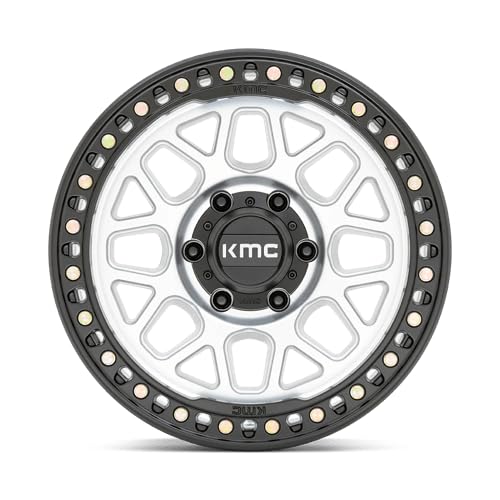 KMC Wheels 17X8.5 GRS 6X1204.75 0mm MACHINED WITH SATIN BLACK LIP - KM54978577500