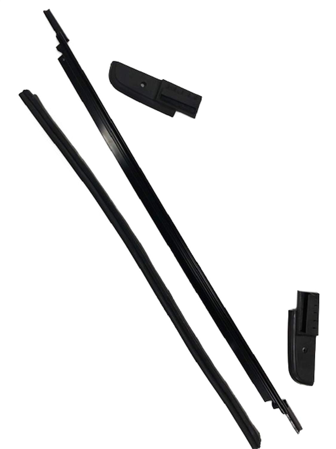 Tailgate RAMPAGE PRODUCTS Tonneau Bar Kit for Jeep Wrangler JL | Black, Alloy Steel | 87136 | Fits 2018-2025 Jeep Wrangler JL