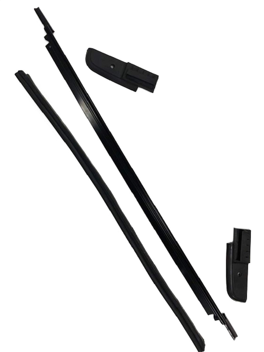Tailgate RAMPAGE PRODUCTS Tonneau Bar Kit for Jeep Wrangler JL | Black, Alloy Steel | 87136 | Fits 2018-2025 Jeep Wrangler JL