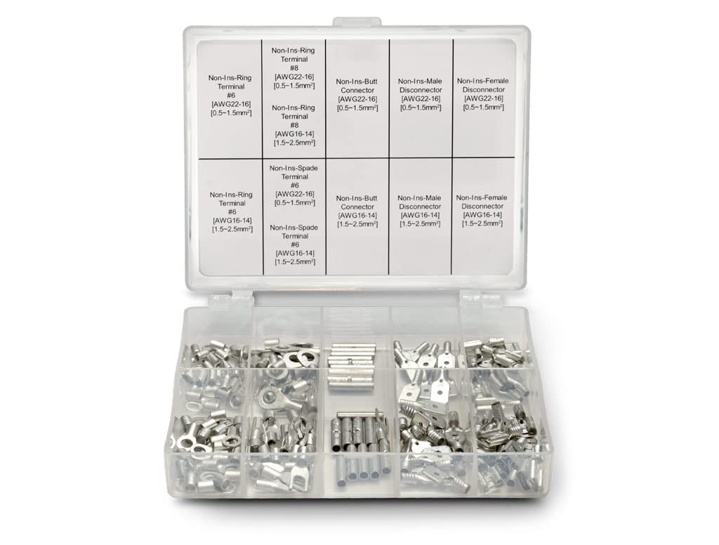 A2031 PerTronix Wire Terminal Kit Non-insulated (150pcs)