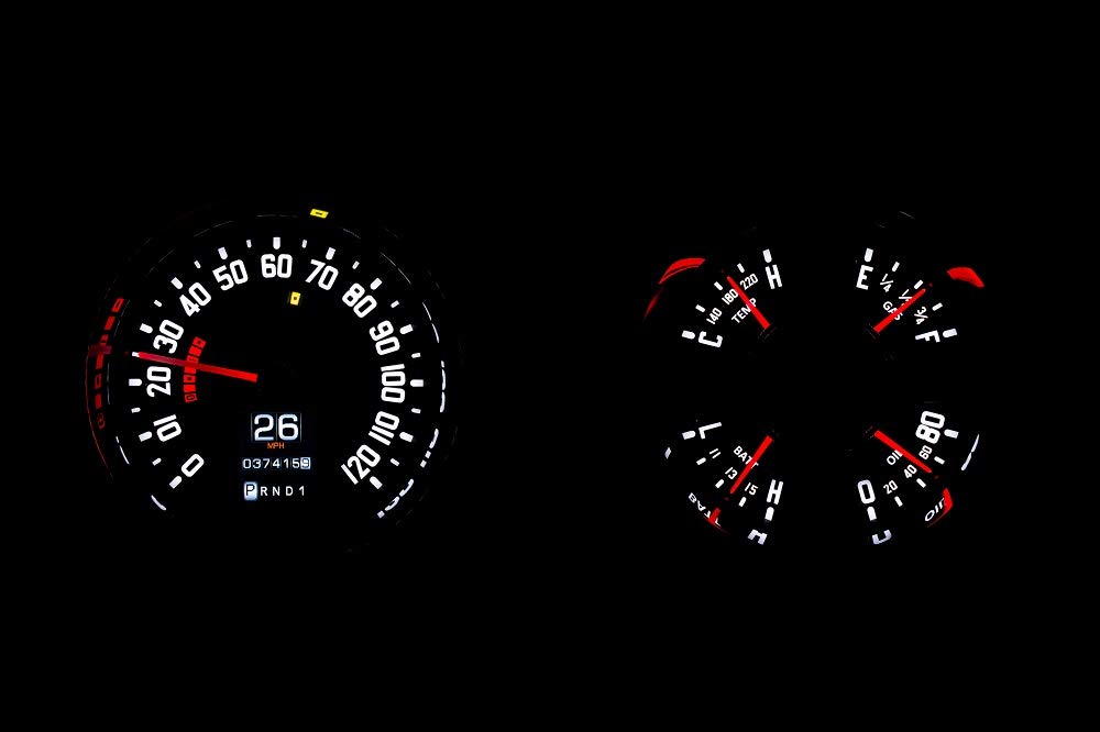 Dakota Digital Retrotech RTX-54C-PU-X Gauge Instrument System Compatible with 1954 Chevy Pickup