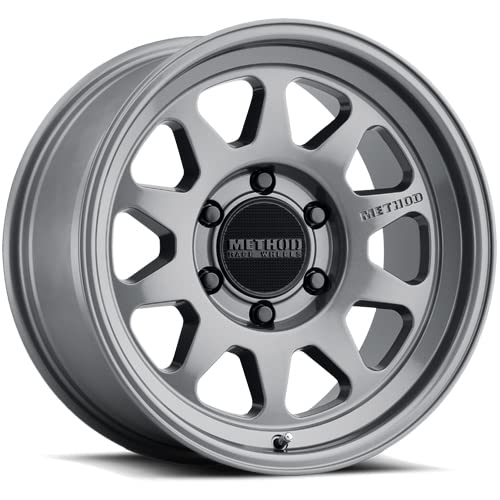316 Method Race Wheels Titanium Wheel with Gloss (17 x 8. inches /6 x 5 mm, 25 mm Offset)