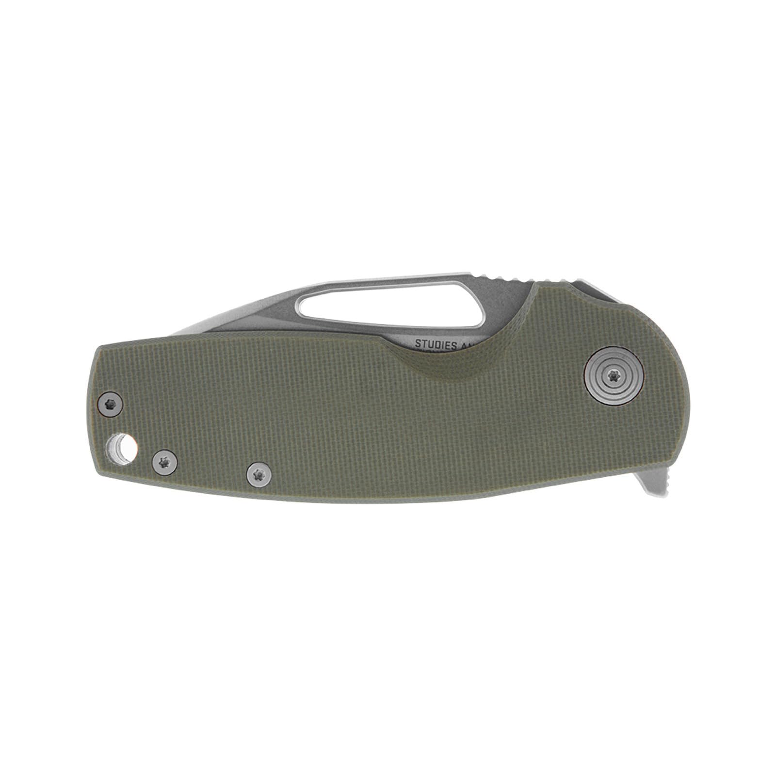 SOG adult unisex Flk Frame Lock SOG X MIKKEL COLLABORATION STOUT GREEN SILVER, Multi