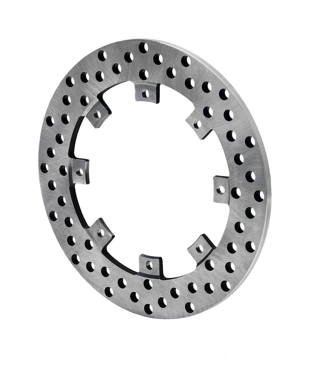 Rear Rotor-SuperAlloy-Drilled Drag