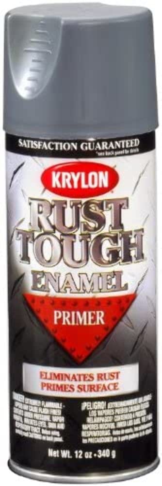 Rust Tough 12 Oz Gray Primer Aerosol Spray Paint Primer 9205