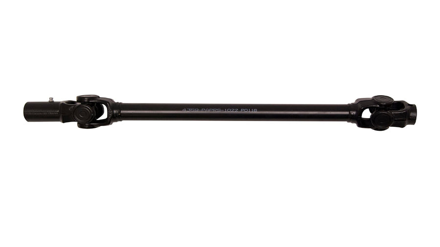 Front Rugged Propeller Shaft for Polaris RZR 900, Powder Coated Black Shafts for Extreme Durability, U-Joints with Greased Fittings, See Fitments in Description OEM: 1332993, 1332824