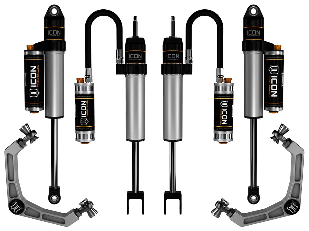 0-2" Lift, ICON Stage 3 Suspension System, Billet UCA, Compatible with 2020-Up GM 2500/3500 HD, K78353