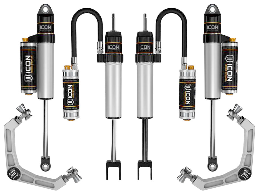 0-2" Lift, ICON Stage 3 Suspension System, Billet UCA, Compatible with 2020-Up GM 2500/3500 HD, K78353