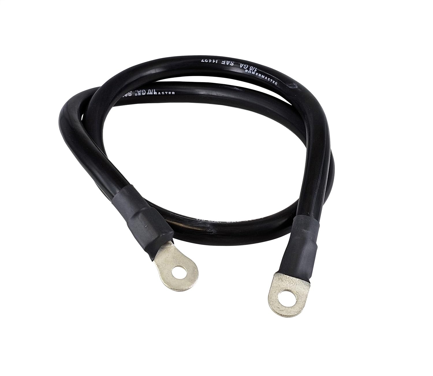 1-703 Powermaster Alt Ground Wire 0g 3 ft 5/16 & 1/4 Eyelet