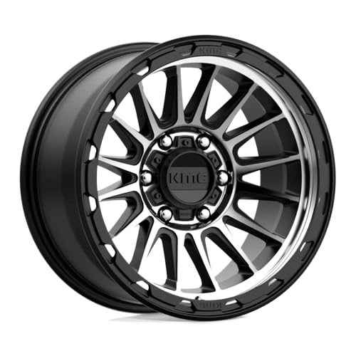 MACHINED KMC IMPACT Satin Black Wheel (0 x 0. inches /6 x 139 mm, -12 mm Offset)