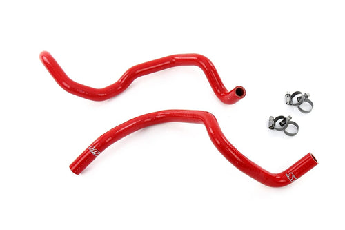 High Temp HPS Reinforced Silicone Red Heater Coolant Hose Kit, 57-2140H-RED