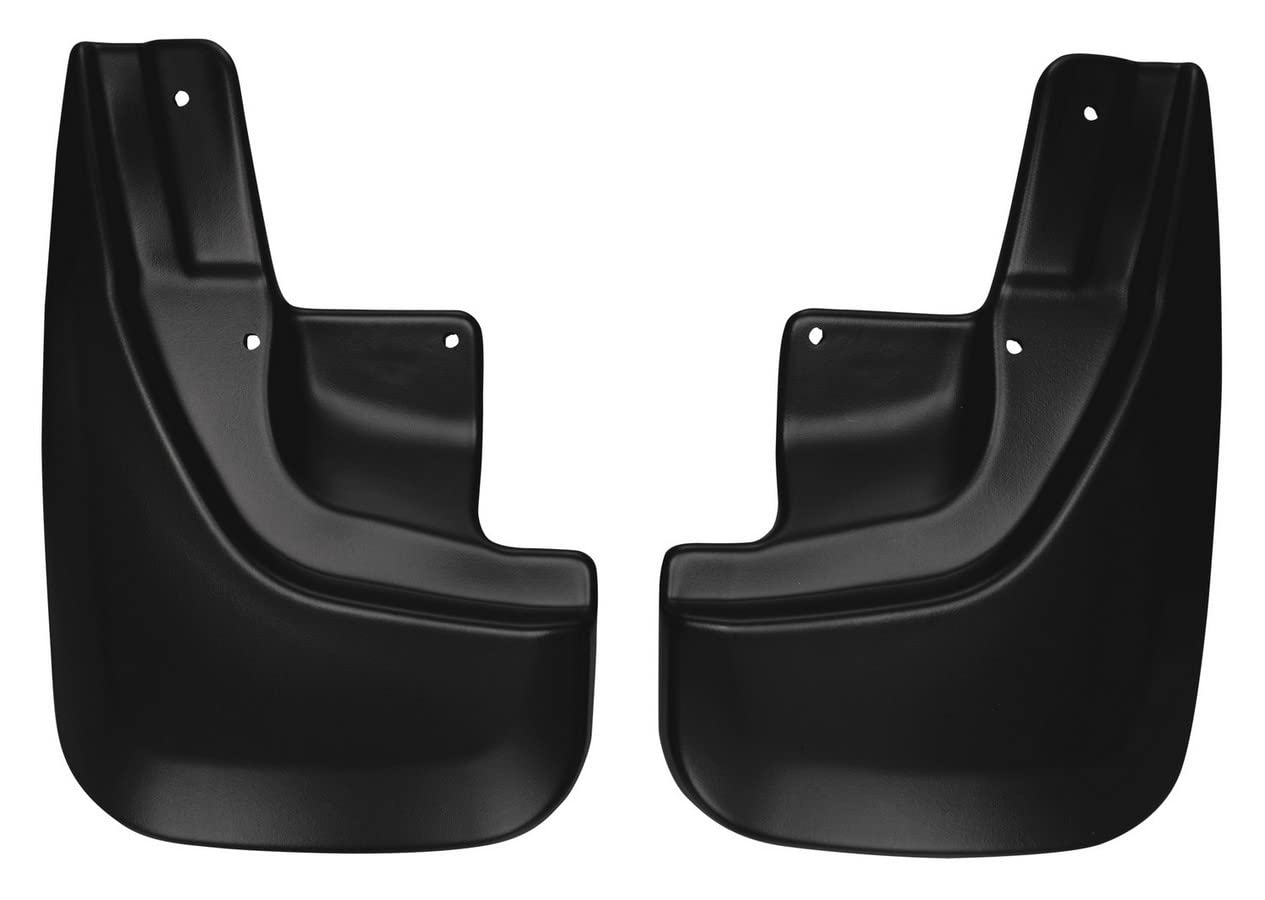 Front Mud Guards - Husky Liners | 2011-2021 Jeep Grand Cherokee, 2011-2016 Jeep Grand Cherokee Laredo/Limited/Overland, Front Set - Black, 2 Pc | 58101