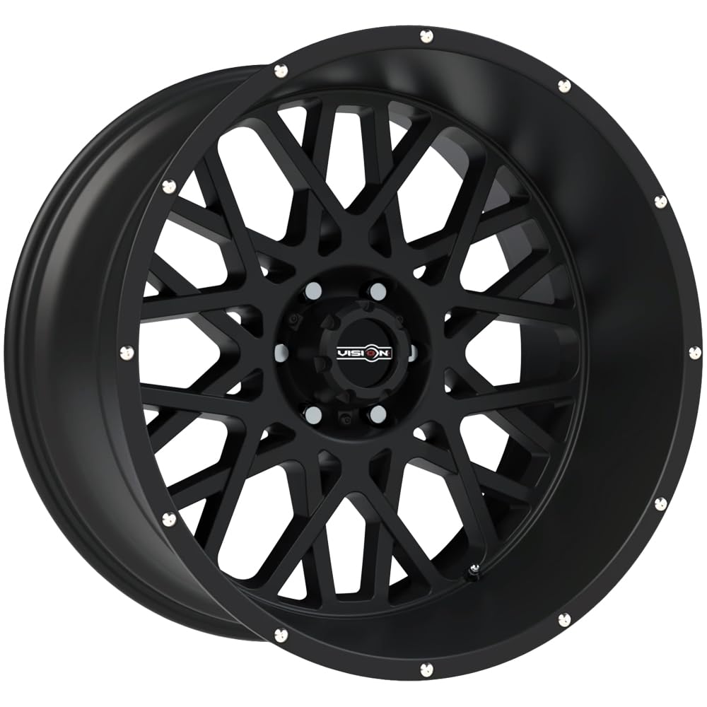 Rocker Vision Offroad 20'' x10 412SB 6x5.5-25 Offset 412-20083SB-25 Single Rim