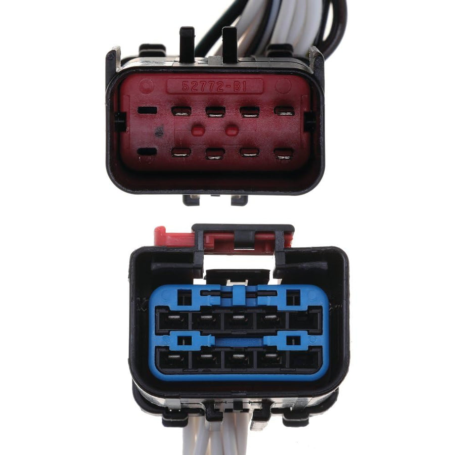 T-One® Tekonsha T-Connector Harness, 4-Way Flat, Compatible with Select Chrysler Aspen, Pacifica : Dodge Dakota, Durango, Ram, Sprinter, Ram Van : Freightliner Sprinter : Jeep Commander, Grand Cherokee, Liberty : Mitsubishi Raider Black