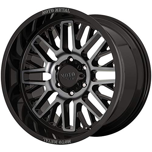 Moto Metal 20X10 MO802 G-BLK MCH GTCC -18MM 6X5.5 - MO80221068418N