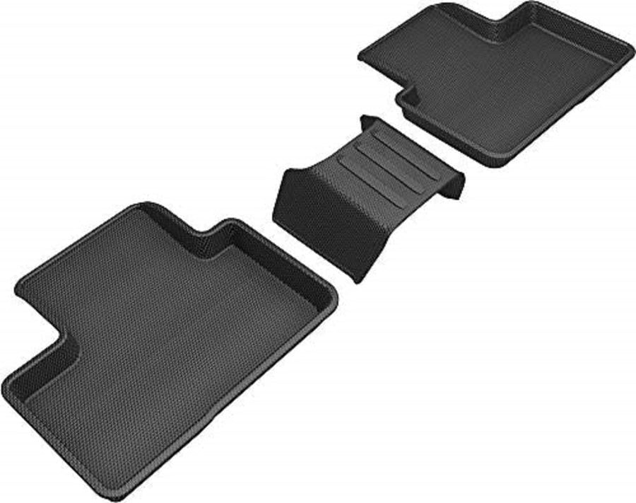 Kagu Floor Mat 3D MAXpider Custom Fit (Black) Compatible with Volvo XC40 2019-2026 - Second Row