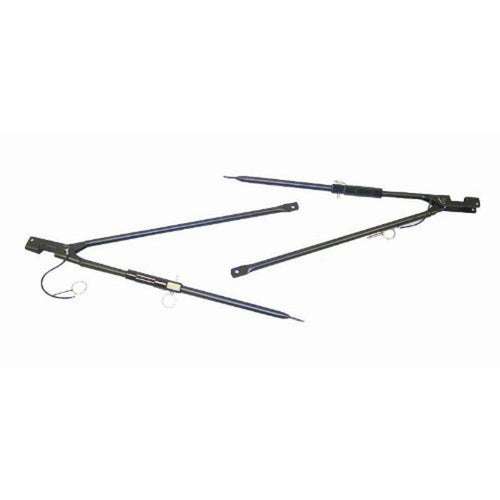 Rugged Ridge Soft Top Spreader Bar 11251.02, Adjustable; 87-95 Jeep Wrangler YJ