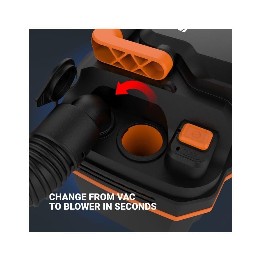 20V WORX 2.1 Gallon Cordless Wet/Dry Vacuum 35.31 Cfm Kit