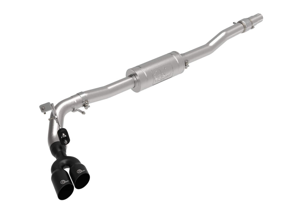 Rebel Series aFe Power-49-33111-B 3" 304 Stainless Steel Cat-Back Exhaust System, Black tips