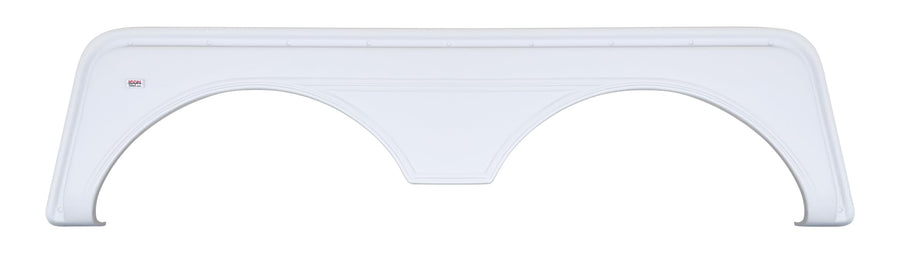 Tandem Axle Fender Skirt ICON 00417 FS669 - Colonial White