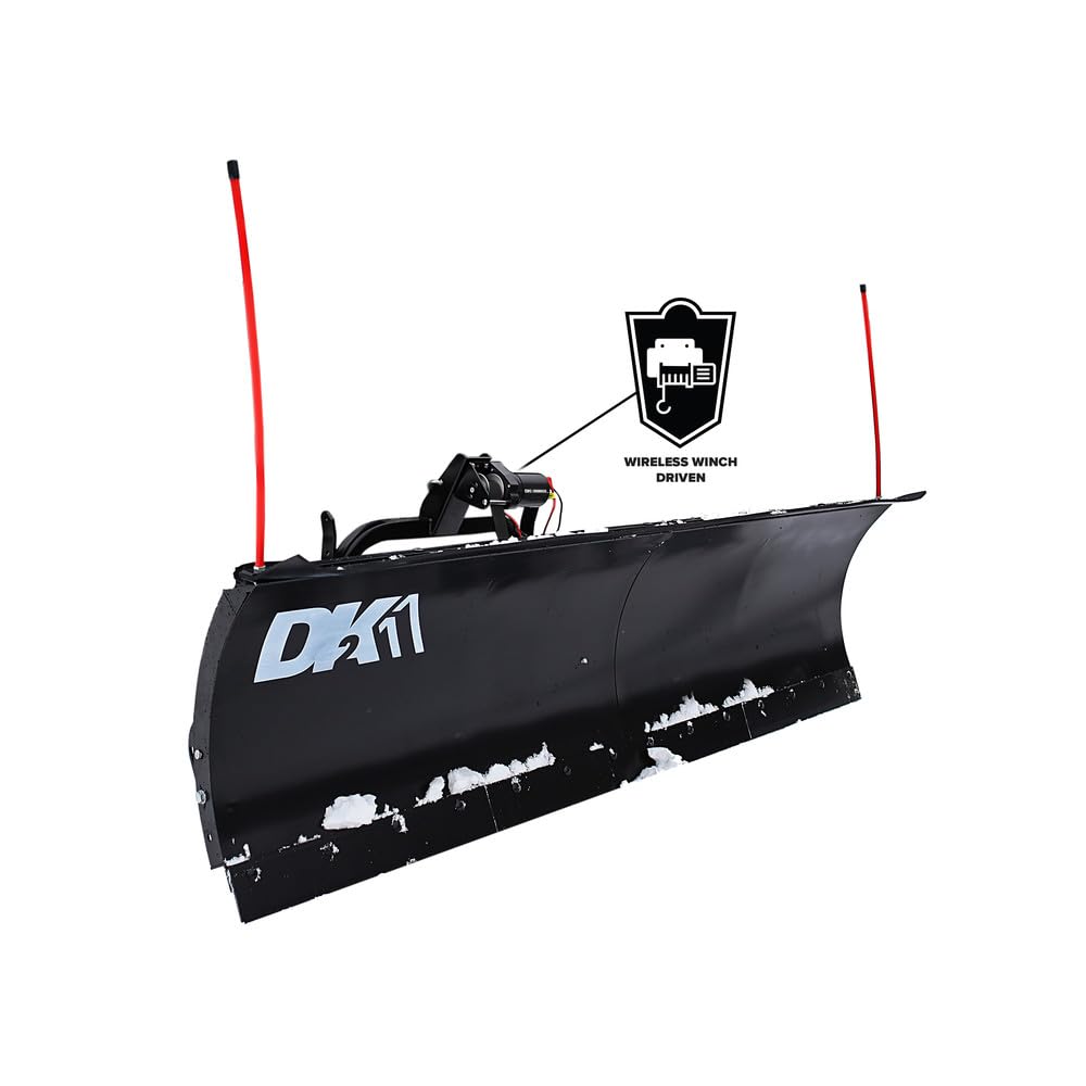 AVAL8826ELT SnowBear 88 in. x 26 in. Heavy Duty UNIVERSAL T-Frame Snow Plow Kit with ACT8020 Actuator and EWX004 Wireless Remote