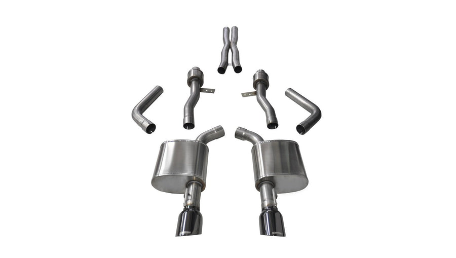 Corsa Cat Back Exhaust 14995BLK (Dodge Charger R/T Scat Pack 6.4L V8, Sport)