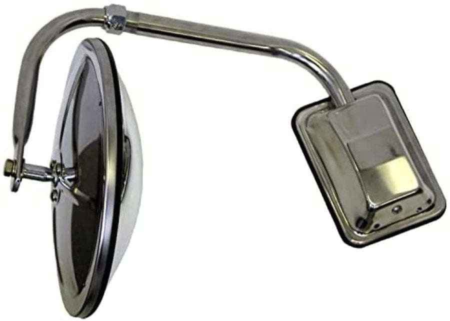 Mirror Peterson Manufacturing 668X (Truck, Convex, Round, Pod-Mount, Ss, 8"), 1 Pack