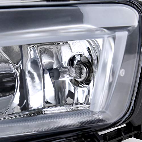 LF-GLF15COEM-DL SPEC-D TUNING Mk7 Foglights- Clear for 15-17 Volkswagen Golf