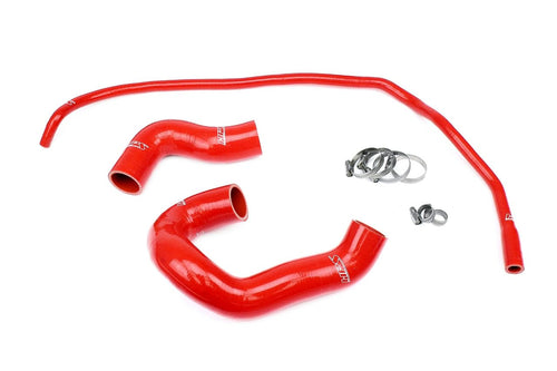 Red HPS Silicone Radiator Hose Kit Coolant Compatible for 2007-2013 BMW 335i 335ix 335is N54/N55 3.0L Turbo E90/E92/E93, 57-2160-RED