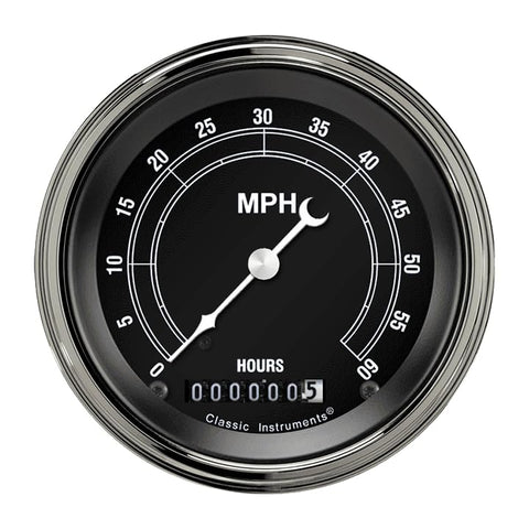 Low Speed Classic Instruments Traditional Speedometer LSTR