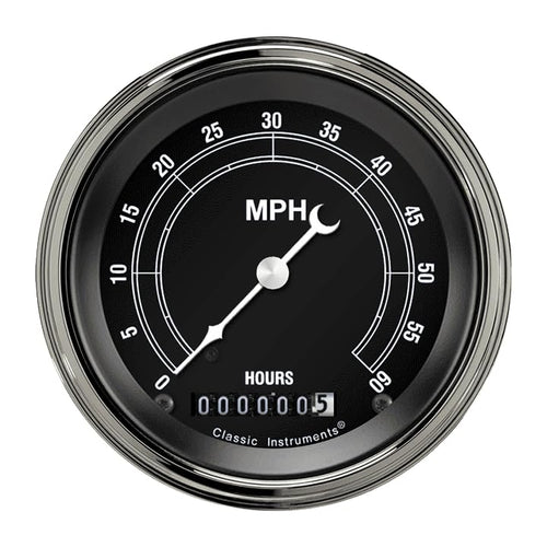 Low Speed Classic Instruments Traditional Speedometer LSTR