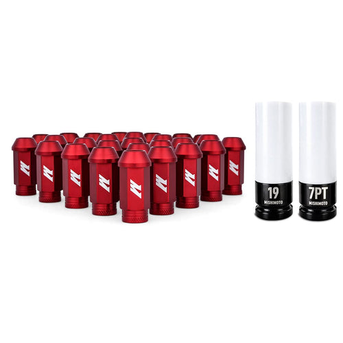 Mishimoto Locking Aluminum Lug Nuts, M12 X 1.5 Compatible with Ford Bronco 2021+