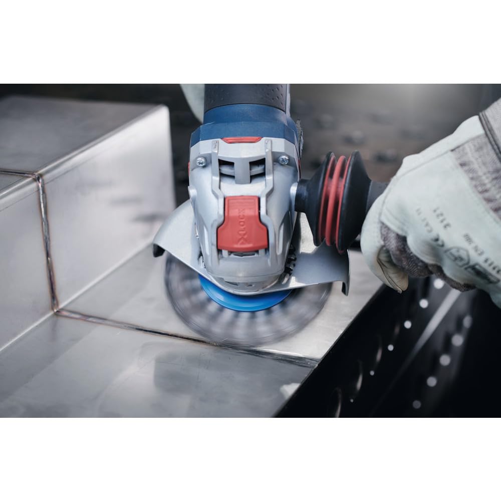 Bosch 4-1/2 In. GWX10-45PE X-LOCK Ergonomic Angle Grinder with Lock-On Paddle Switch