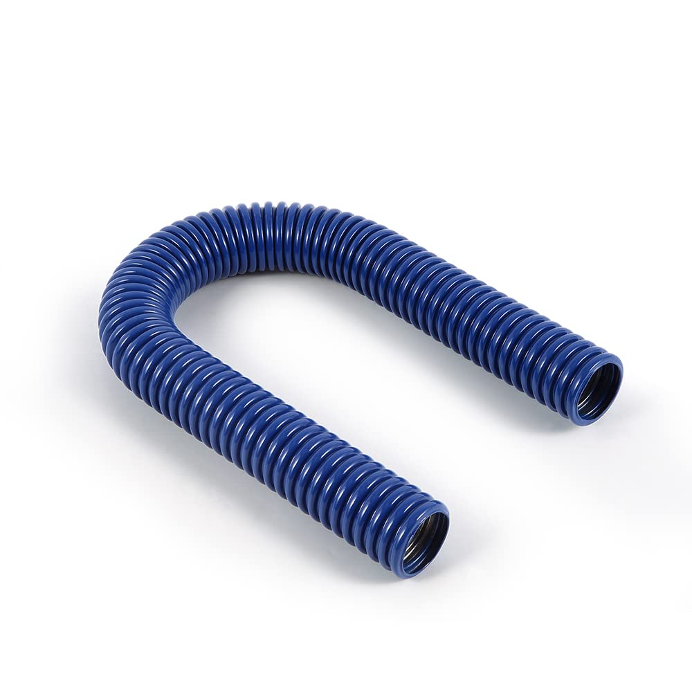 Mishimoto Universal Flexible Stainless Steel Radiator Hose Kit, 24”, Blue