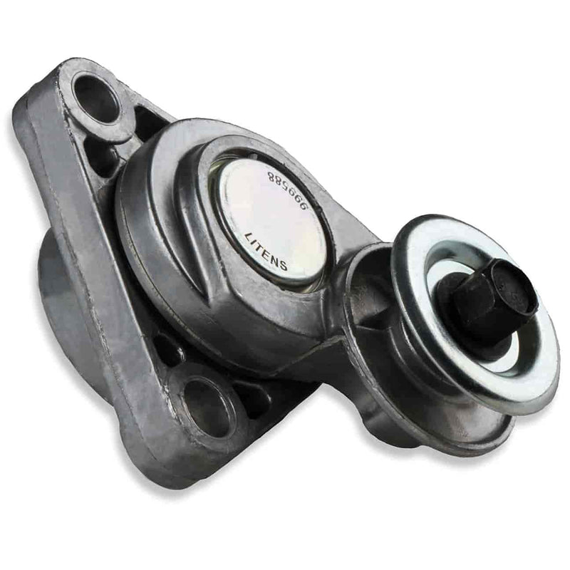 Holley LS A/C Accessory Drive Kit 20-142P - Includes SD7 A/C Compressor, Tensioner, & Pulleys- Polished